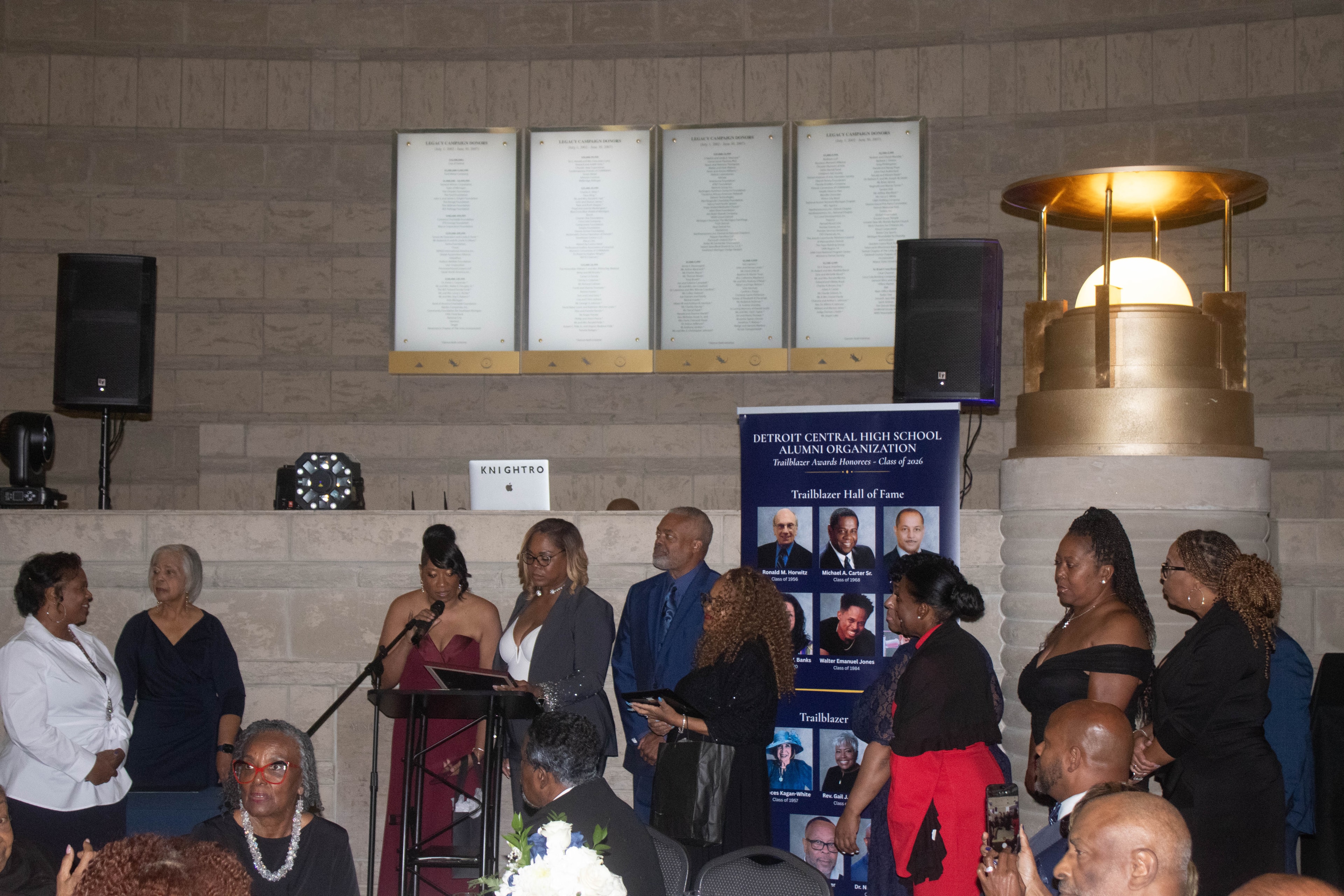 Detroit Central High School Alumni Hall of Fame ceremony